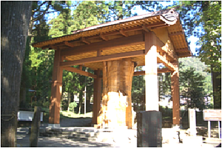 阿蘇国造神社大杉保存建造物新築
